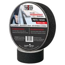 Faixa Fita Lixa Antiderrapante Escadas Pisos Rampas Resistente Água 50mm X 30 Metros Preta
