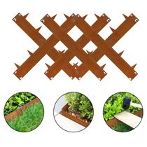 Faixa Flexível Metálica P/ Separação de Solo 25cm x 1mt 6 Pç Faixa Flexível Metálica P/ Separação de Solo 25cm x 1mt 6 Pç