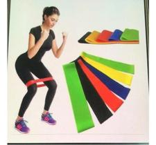 Faixa Funcional Ginástica Kit 5 Faixas Faixa Funcional Ginástica Kit 5 Faixas