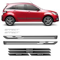 Faixa Grafite P/ Agile Effect 2010/2014 + Soleira Genérico