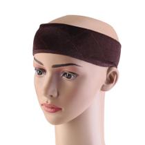 Faixa Hair Grip Marrom Para Fixar Perucas Lace Wig De Veludo Faixa Hair Grip Marrom Para Fixar Perucas Lace Wig De Veludo