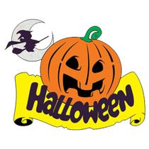 Faixa Halloween Abóbora Eva Decorativa Laranja Festa Enfeite Faixa Halloween Abóbora Eva Decorativa Laranja Festa Enfeite