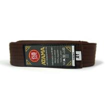 Faixa Jiu Jitsu Atama c/ Tarja Tradicional - Marrom