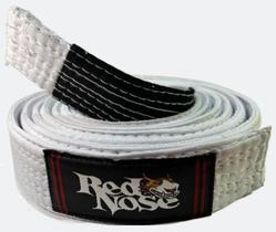 Faixa Jiu-Jitsu Red Nose Adulto Branca A1