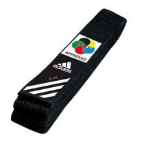 FAIXA KARATE ELITE SELO WKF PRETA 3m