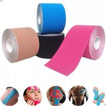 Faixa Kinesio Tape Fisioterapia Bandagem Taping Muscular Faixa Kinesio Tape Fisioterapia Bandagem Taping Muscular