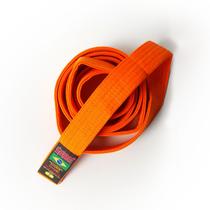 Faixa laranja karate judo taekwondo artes marciais light shiroi