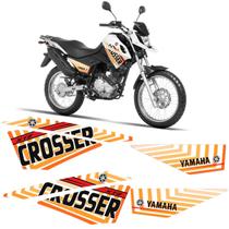 Faixa Laranja Moto Yamaha Crosser Xtz 150 14/21 - Genérico