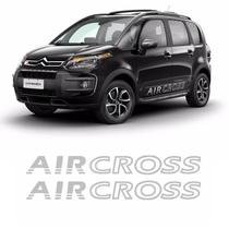 Faixa Lateral Air Cross Até 2015 Adesivo Prata Citroen Faixa Lateral Air Cross Até 2015 Adesivo Prata Citroen