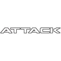 Faixa Lateral Attack Preta Kit Frontier 2011 ... Nk-136950