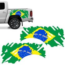 Faixa Lateral Bandeira Brasil Universal Adesivo Decorativo
