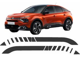 Faixa Lateral Citroen C4 Cactus 2019/2022 Fibra De Carbono Faixa Lateral Citroen C4 Cactus 2019/2022 Fibra De Carbono