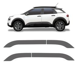 Faixa Lateral Citroën C4 Cactus 2019 A 2022 Adesivo Grafite