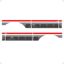 Faixa Lateral Compatível C/ F-4000 1993 SS Cabine Simples