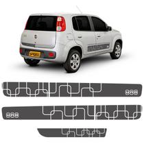 Faixa Lateral e Traseira do Fiat Uno EVO 2012/ Decorativo