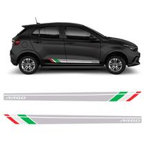 Faixa Lateral Fiat Argo 2018/2021 Itália Adesivo Decorativo