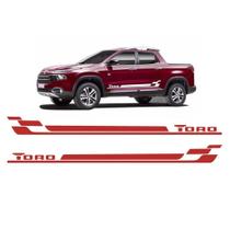 Faixa Lateral Fiat Toro Ft2 Adesivo Freedom Colante