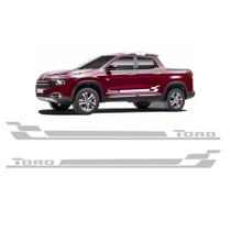 Faixa Lateral Fiat Toro Ft2 Adesivo Freedom Colante