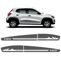 Faixa Lateral Kwid Montanhas Adesivo Modelo Decorativo Faixa Lateral Kwid Montanhas Adesivo Modelo Decorativo