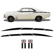 Faixa Lateral Opala SS 1975/1976 Adesivo Modelo Original