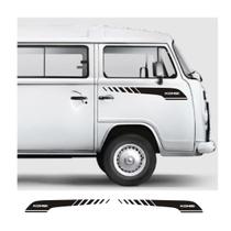 Faixa Lateral Para Kombi Vw Adesivo Kb1 De Porta Tuning Fita