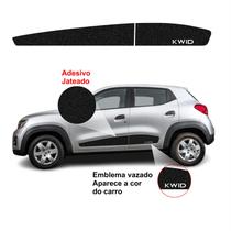 Faixa Lateral Renault Kwid Com Nome Vazado