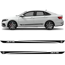 Faixa Lateral Volkswagen Jetta 2012/2022 Adesivo Preto Faixa Lateral Volkswagen Jetta 2012/2022 Adesivo Preto