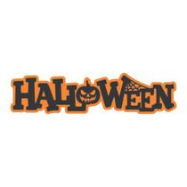 Faixa Letreiro Halloween Laranja e Preto 67x18cm - 01 unid Faixa Letreiro Halloween Laranja e Preto 67x18cm - 01 unid