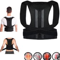 Faixa Lombar Ajustável Para Correção Postural