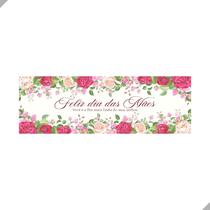 Faixa Mensagem para a Mãe Dia das Mães 300x80cm - UdiPrint