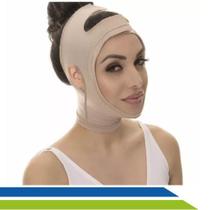 Faixa Mentoneira PósCirúrgica Lifting Lipo de Papada Bichectomia com Abertura para Orelhas ou sem Abertura para Orelhas Faixa Mentoneira PósCirúrgica Lifting Lipo de Papada Bichectomia com Abertura para Orelhas ou sem Abertura para Orelhas