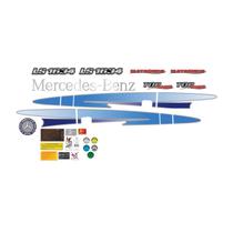 Faixa Mercedes Benz Ls 1634 1999/2004 + Emblema Lateral Faixa Mercedes Benz Ls 1634 1999/2004 + Emblema Lateral