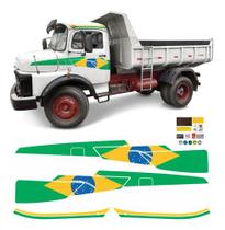 Faixa Mercedes Mb1113 Mb1114 Edição Especial Brasil Caminhão
