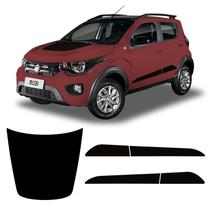 Faixa Mobi Cross 2019/2020 Adesivo Do Capô + Lateral Preto Faixa Mobi Cross 2019/2020 Adesivo Do Capô + Lateral Preto