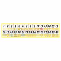Faixa Números E Quantidades De 0 A 30 Pedagógico 250X60Cm Faixa Números E Quantidades De 0 A 30 Pedagógico 250X60Cm