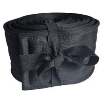 Faixa Obi 4 Metros Preta Nacional Para Uso Com Hakama