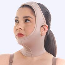 Faixa Para Lipo De Papada Lifting Facial Mentoneira Biobela