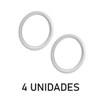 Faixa para Pneu Branca Aro 16 - 4 Unidades
