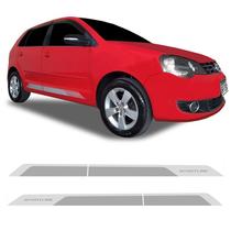 Faixa Polo Sportline 2014 Adesivo Prata Modelo Original