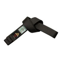 Faixa Preta Judo adidas Elite logo Dourado com Selo IJF Approved KENJI