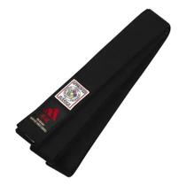 Faixa Preta Judo adidas Elite logo Vermelho com Selo IJF Approved KENJI