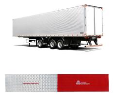 Faixa Refletiva Lateral Adesiva 5x30cm Esquerdo