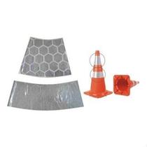 Faixa Refletiva P/ Cone De 75 Cm Nbr ESTILO COLMEIA Jogo COMPLETO