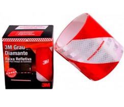 Faixa Refletiva P/Para Choque 3M Diamante