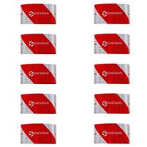 Faixa Refletiva Parachoque 2,40x0,10m Sherman 10 Unidades