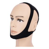 Faixa Respire Melhor Anti Ronco Tecido Macio Papada Preto Faixa Respire Melhor Anti Ronco Tecido Macio Papada Preto