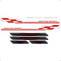 Faixa Sandero/logan Racing Spirit + Soleira Protetora
