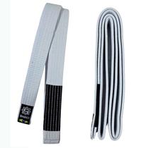 Faixa Shiroi Jiu Jitsu Padrao ponteira bco - SHIROI