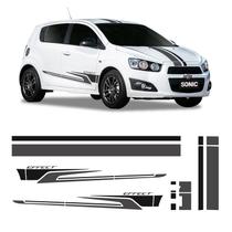 Faixa Sonic Effect 2013/14 Adesivo Completo Modelo Original Faixa Sonic Effect 2013/14 Adesivo Completo Modelo Original