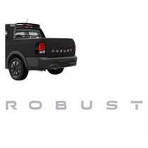 Faixa Tampa Saveiro Robust 2024 Prata